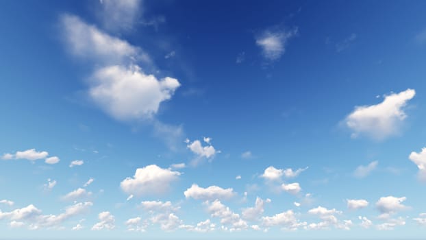 Cloudy blue sky abstract background, blue sky background with tiny clouds, 3d illustration