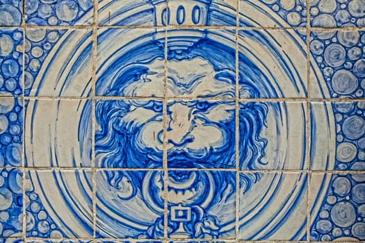 Vintage tiles from Lisbon, Portugal.