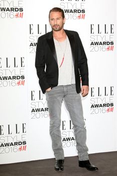 UK, London: Belgian actor Matthias Schoenaerts poses on the red carpet of the Elle Style Awards in London on February 23, 2016.