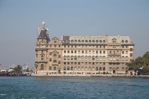 Haydarpasa Train Station in Istanbul City, Turkey