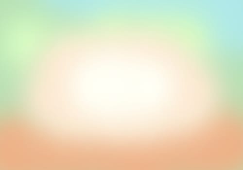 Green yellow orange bokeh and blur background