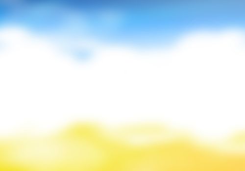 Blurred nature, abstract bokeh background.Summer holiday concept.
