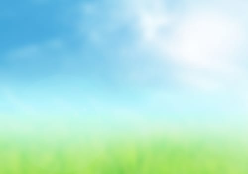 Blurred nature, abstract bokeh background.Summer holiday concept.
