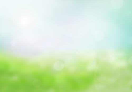 Blurred nature, abstract bokeh background.Summer holiday concept.
