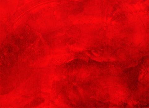 Old red plaster wall surface