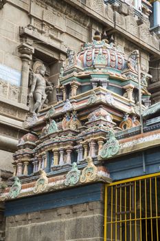 Architecture at finest in the Chidambaram temple South India