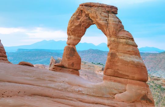 Delicate Arch at the Arches National park in Utah, USA