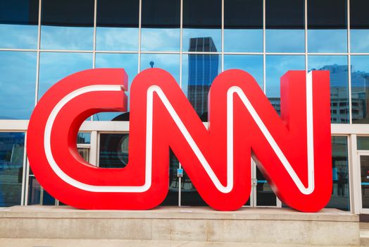 ATLANTA - AUGUST 29: CNN Center in Atlanta on August 29, 2015 in Atlanta. The CNN Center is the world headquarters of CNN.