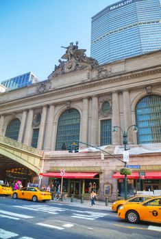 NEW YORK CITY - SEPTEMBER 05: Grand Central Terminal old entrance on September 5, 2015 in New York City.