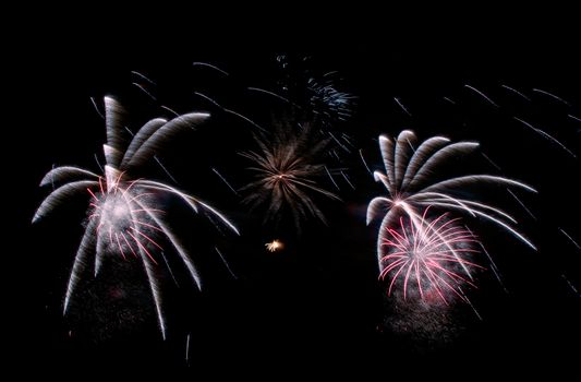 Fireworks background, fireworks pattern, colourful pattern, fireworks pattern, happy holiday, Independence day, New year holidays, fireworks