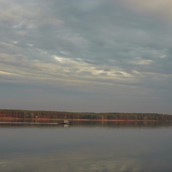 blue sky, natural clouds, nature series