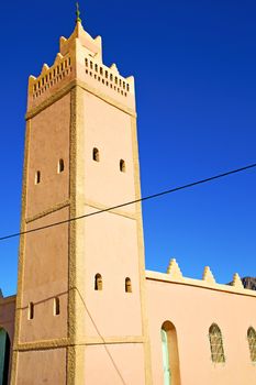  muslim the history  symbol  in morocco  africa  minaret religion and  blue    sky