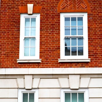 old windon in england london brick and glass the wall 