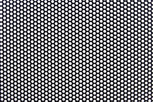Grate with holes.The image circle tiled images.