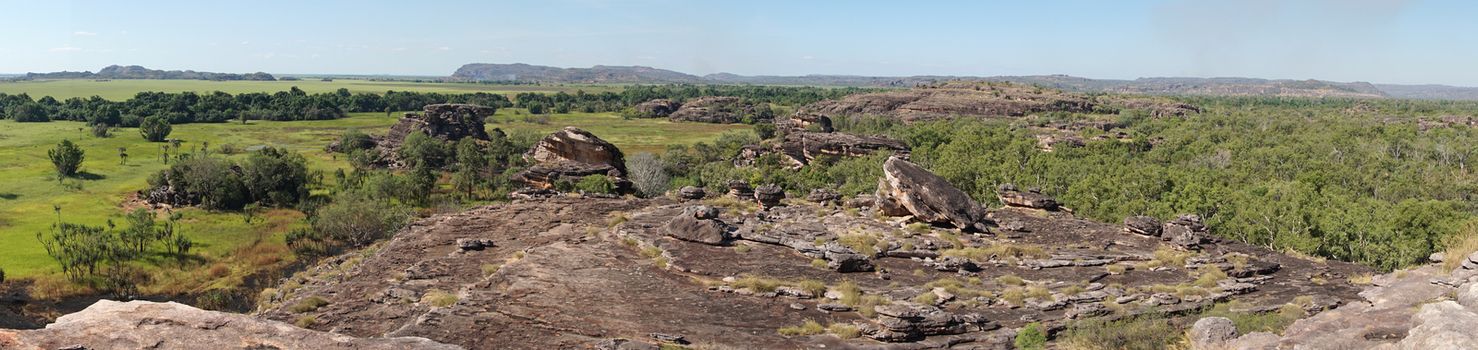 Landscape of the Kakadu National Park close to Ubirr, Australia