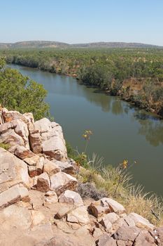 Landscape of the Nitmiluk National Park, Australia