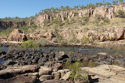 Landscape of the Nitmiluk National Park, Australia