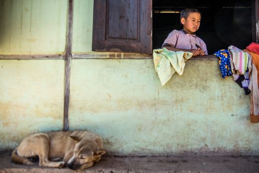 Portraits of the beautiful and friendly people of Myanmar.