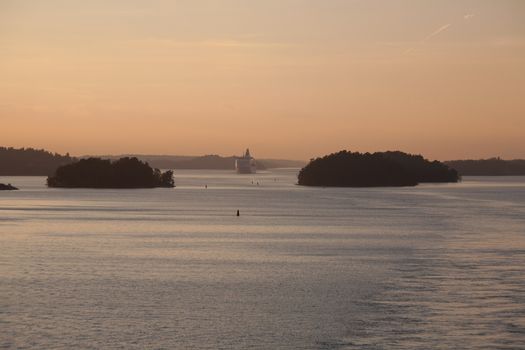 ferry in Sweden islands
