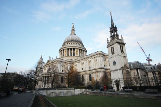 St. Paul Cathedral in London England 