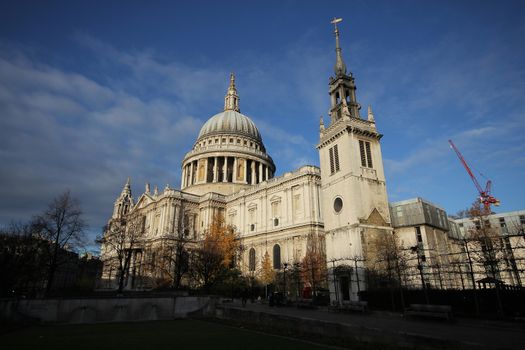 St. Paul Cathedral in London England 