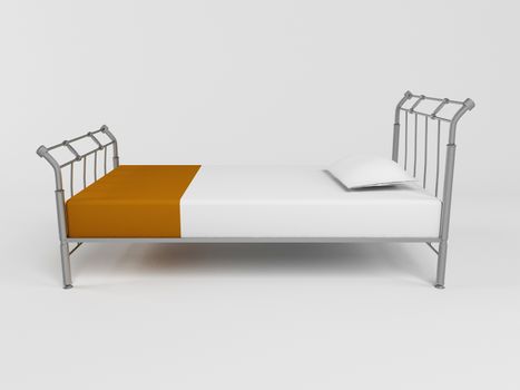 cigarette shaped bed, smoking kills concept