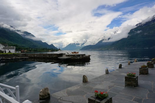 beautiful nature, summer, landscape, ocean, sea, water, Hardangerfjorden, Norway, holiday, relaxation, swimming