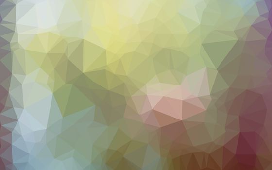 Abstract low poly background, geometry triangle, mosaic pastel color background