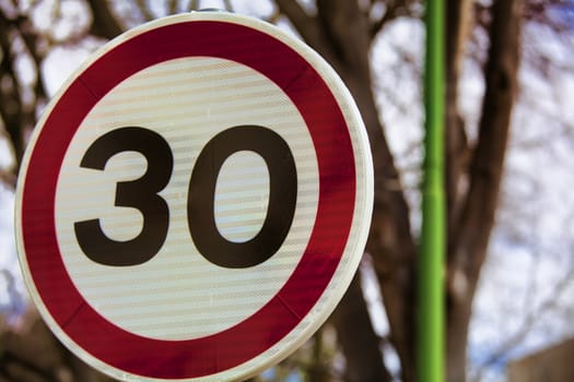 road sign