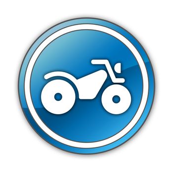 Icon, Button, Pictogram with ATV symbol