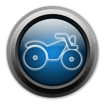 Icon, Button, Pictogram with ATV symbol