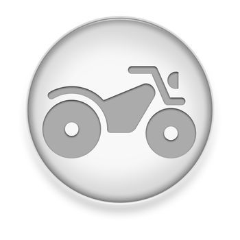 Icon, Button, Pictogram with ATV symbol