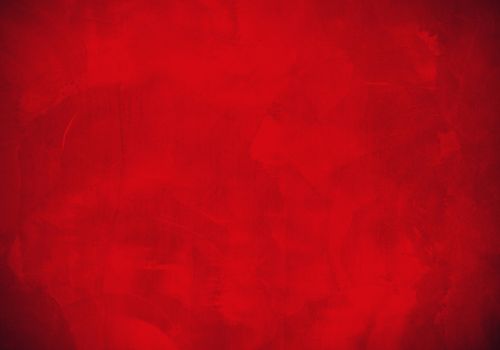 Red plaster wall surface