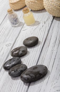 stones for oriental spa massage therapy