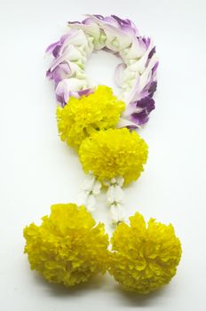 Thai traditional floral garland