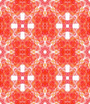 Seamless abstract boho background pattern. Based on hand drawing watercolor