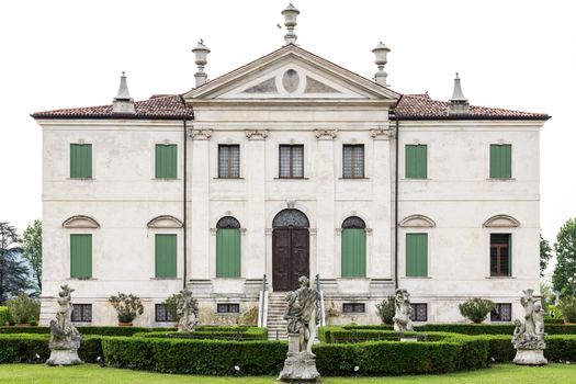 VICENZA, ITALY - MAY 13: Villa Cordellina Lombardi, built in 18th century on a design by architect Giorgio Massari on Wednesday, May 13, 2015.