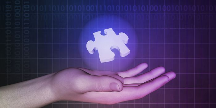 Business Services as a Technology Concept Art Abstract