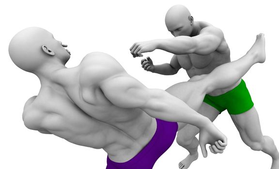 Body Combat Classes with Full Force Exercise
