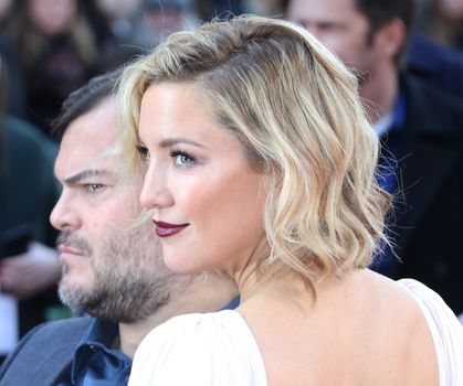 UNITED KINGDOM, London: Kate Hudson and Jack Black attend Kung Fu Panda 3 - European premiere at Leicester Square in London on March 6, 2016.