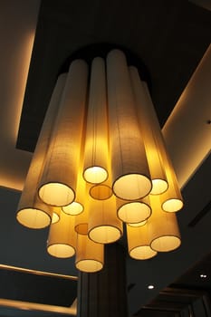 Lighting of the Interior home design.