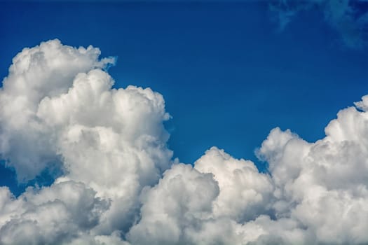 Sky clouds with nice combination of colors and bright