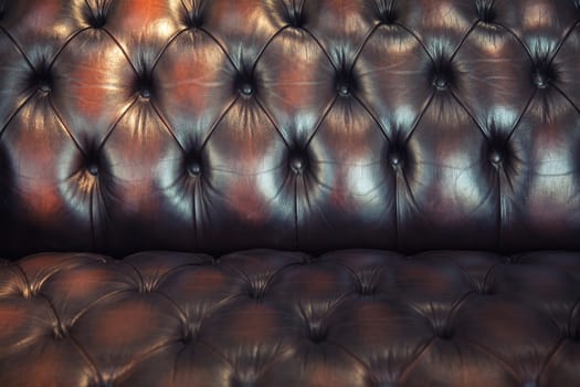 Brown Vintage Sofa Leather Background