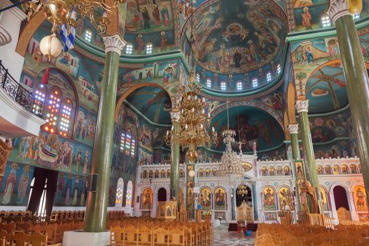 The Holy Church of the Transfiguration of Jesus (Metamorphosis tou Sotira) in Alexandroupolis is the second biggest Orthodox Church of Northern Greece