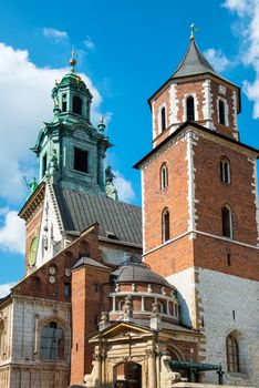 Wawel Cathedral, part of the Royal Wawel Castle, Krakow, Poland