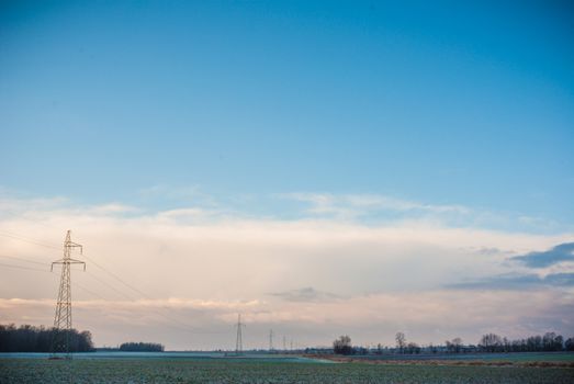 blue sky, natural clouds, nature series