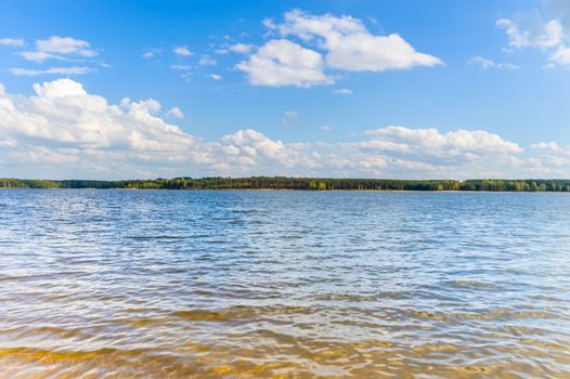 blue sky, natural clouds, nature series