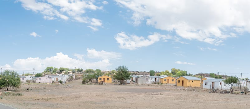 OVISTON, SOUTH AFRICA - FEBRUARY 16, 2016: Oviston is a small town on the Eastern Cape side of the Gariep Dam. The name is an Afrikaans acronym for Orange (now Gariep) River to Fish River Tunnel