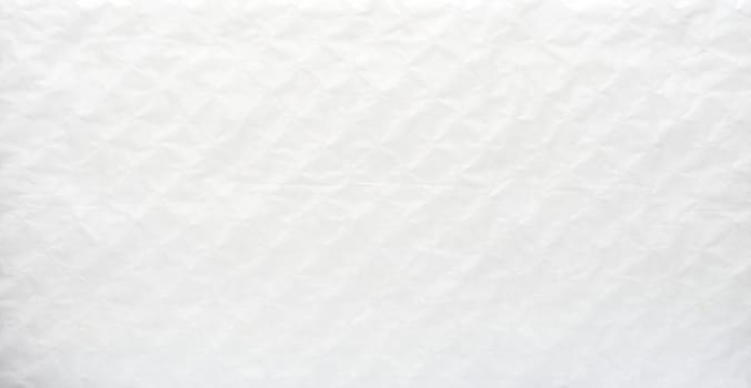 White crumpled paper for background image