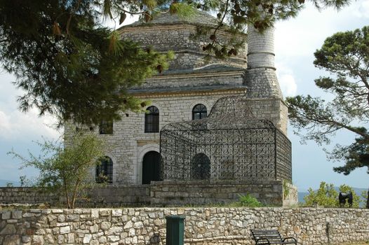 This file represents Ali Pasha monument in Ioanina, Greece